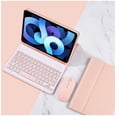thumbnail image 1 of iPad 9.7 Keyboard Case with Mouse&Backlits&Pencil Holder, Slim Magnetically Detachable Wireless Keyboard for iPad 2018 (6th Gen) - iPad 2017 (5th Gen) - iPad Pro 9.7 - iPad Air 2 & 1, 1 of 5