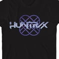 thumbnail image 2 of KPop Demon Hunters Huntrix Logo on Black Short Sleeve Kids T Shirt - XS, 2 of 2