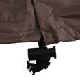 thumbnail image 4 of Garden Furniture Covers, Table Dust Cover, Silver Coating, Waterproof Oxford Cloth, Barbecue Cover, Outdoor Courtyard Table Tennis Cover, Drawstring Style, 4 of 9