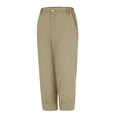 thumbnail image 3 of XZNGL Soft Pajama Pants for Women Casual Solid Color Loose Button Comfortable Straight Pants, 3 of 9