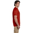 thumbnail image 2 of Hanes ComfortBlend EcoSmart Men`s Crewneck T-Shirt, XXL, Deep Red, 2 of 7