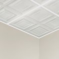thumbnail image 2 of Great Lakes Tin Syracuse Matte White 2ft x 2ft Lay In Ceiling Tiles (5 Pack), 2 of 6