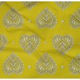 thumbnail image 4 of oneOone Organic Cotton Poplin Twill Fabric Floral Block Print Fabric BTY 42 Inch Wide, 4 of 4