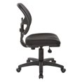 thumbnail image 4 of Mesh Screen Back Task Office Chair in Black Fabric, 4 of 9