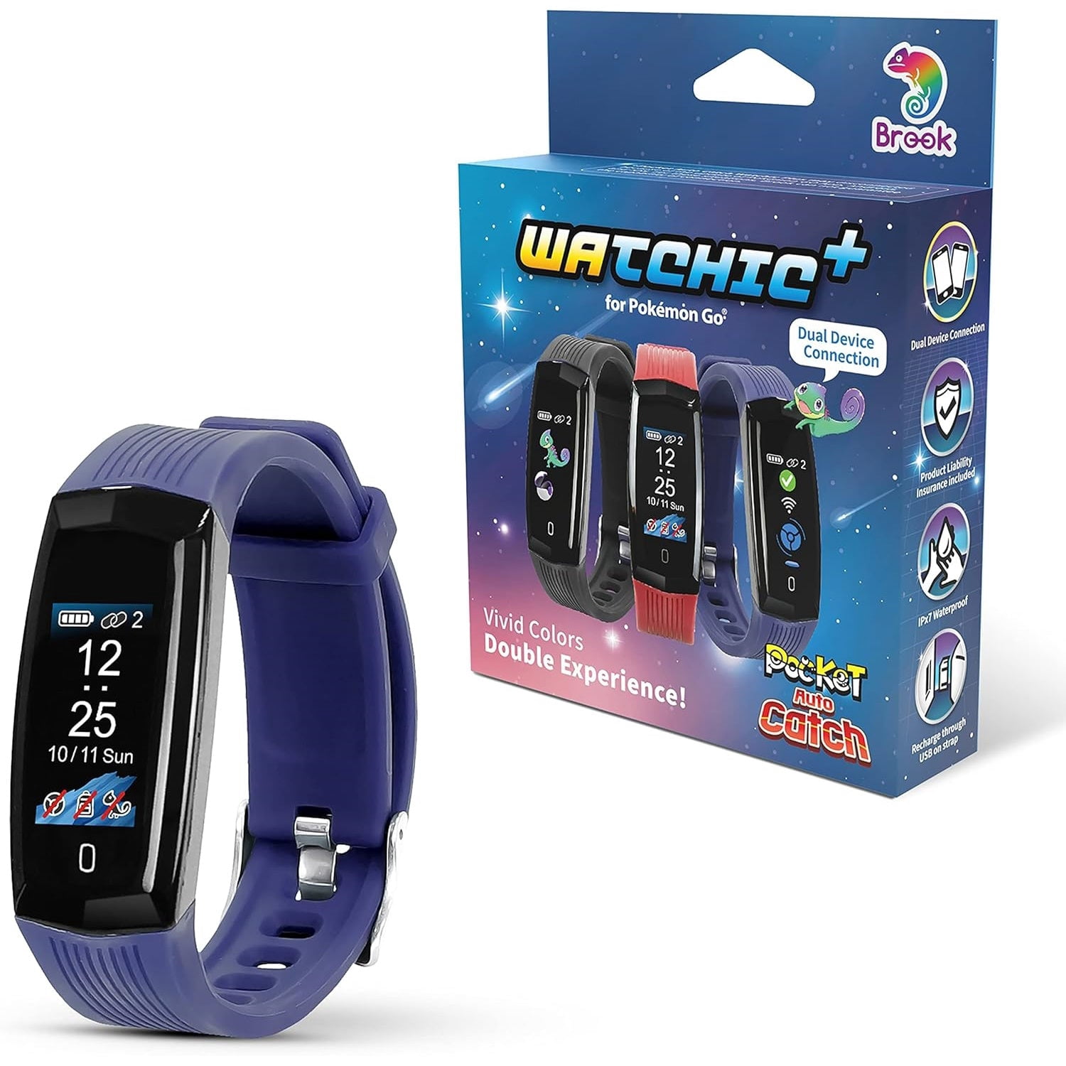 Brook Gaming: Montres de Poche à Capture Automatique Plus - Bleu [Électronique]