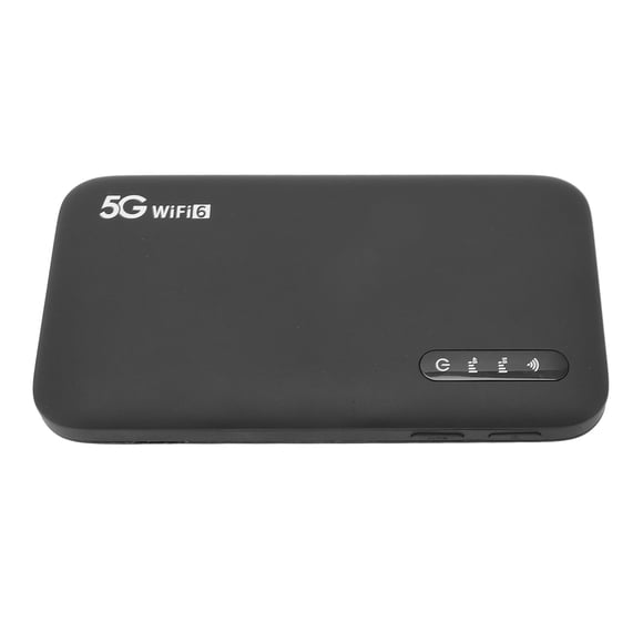 Portable WiFi Hotspot, 2.4GHz 5.8GHz Band 5G Mobile Hotspot 6100mAh Battery  for Home for Phones Laptops Tablets