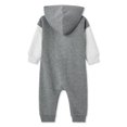 thumbnail image 2 of Barboteuse trompe-l’œil en molleton George pour bébés garçons, 2 of 2
