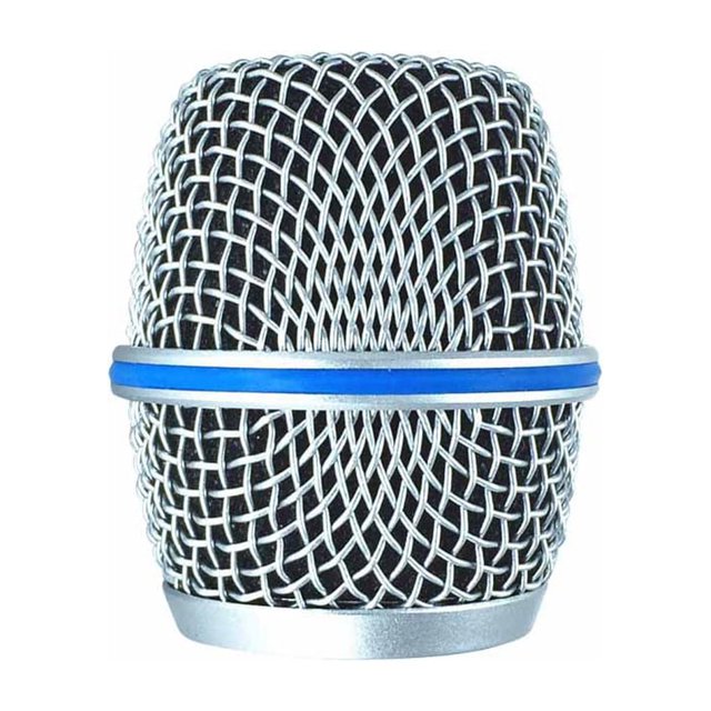 Transemion Grille de Microphone de Remplacement Remplaçant Tête de Micro Filaire Sans Fil Détachable Type 4 1ensemble