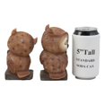 thumbnail image 2 of Valentines Kissing Love Owl Couple Decor Statue 2 Piece Set Owls With Heart Sign, 2 of 5