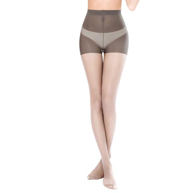 Liquidation Collants Femme Contrôle du Ventre Collants avec Soutien Léger Jambes Collants Transparents