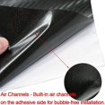thumbnail image 3 of Bgsha Car Film High Gloss Vinyl Wrap Kit For Black Out Chrome Delete for Window Trim, 3 of 9
