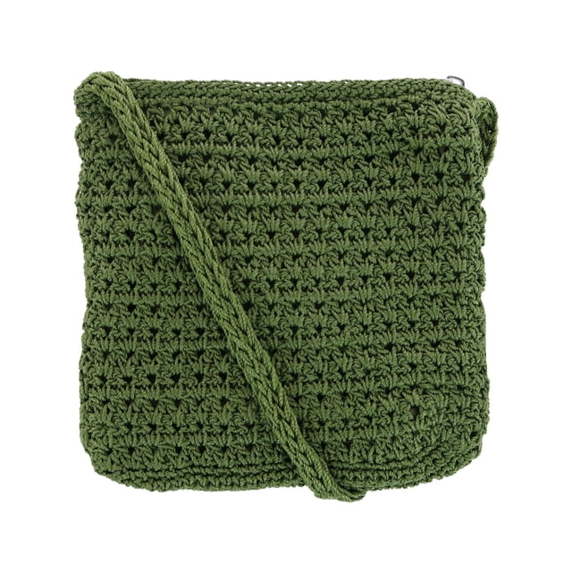CTM® Sac à Bandoulière au Crochet (Femme)