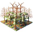 thumbnail image 2 of Monster Adventure Terrain 91Pc Painted Forest Tree Set Fully Modular, Stackable 3D Tabletop World Builder-Use Alone/w Other Sets- Compatible w DND Dungeons Dragons, Pathfinder, RPG Games, Gift, 2 of 5