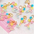 thumbnail image 3 of Resin Molds Mocoosy 134Pcs Silicone Alphabet Resin Molds Kit Letter Number Silicone Mold Epoxy Resin Casting Molds Keychain Making Set with 1 Hand Drill 2 Drill Bits 30 Key Rings 100 Screw Pins, 3 of 7