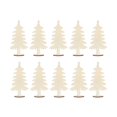 thumbnail image 1 of segolike 10Pcs Christmas Tree Cutouts Gift Tags for Scrapbooking Bookmarks DIY Crafts 17.8cmx9.1cm, 1 of 8