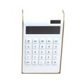 thumbnail image 2 of YAOMOBB Calculatrice Scientifique Grand Affichage Calculatrice de Bureau Bouton Réactif Double Alimentation Design Cadre Doré, 2 of 6