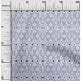 thumbnail image 1 of oneOone Polyester Lycra Fabric Ogee Ikat Printed Craft Fabric BTY 56 Inch Wide, 1 of 1
