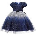 thumbnail image 3 of HAWEE Robe en Dentelle à Fleurs pour Filles, Princesse, Boutique, Mariage, Concours, Fête, Robe de Bal, 3 of 7