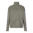 thumbnail image 4 of Besolor Chandails à Col Roulé pour Femmes Manches Longues Décontractées Tricot Torsadé Pull Ample Automne Hiver, 4 of 6