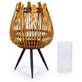 thumbnail image 3 of Truu Design Bougeoir décoratif en bambou avec pieds, 3 of 5