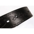 thumbnail image 4 of fastboy Fashionable PU Leather Belt For Gothic Outfits Unique Embossed And Rivet Details Long flower brown 120cm 1Set, 4 of 6