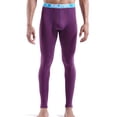 thumbnail image 5 of CEHVOM Men Solid Casual Tight Base High Waist Breathable Keep Warm Ankle-Length Pants, 5 of 5