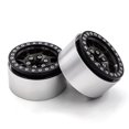 thumbnail image 4 of Labymos Aluminum Alloy Wheel Rim Beadlock Wheel Rims Hub 4pcs 1.9inch Replacement for 1/10 TRX4, 4 of 8