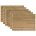 thumbnail image 1 of Fabstyles Set de table en coton classique décontracté Lot de 6 sets de table épais lavables en machine, 1 of 5