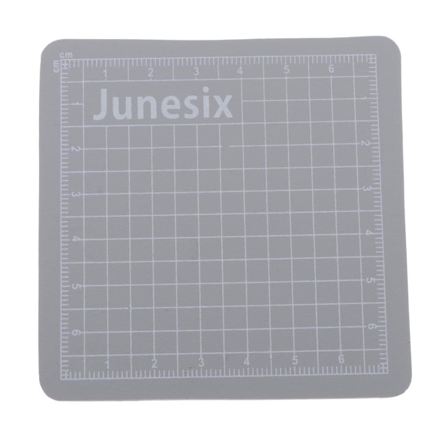 yuksok gardendecor2016 1Pcs PVC Cutting Mat, Double Sided, Gridded Rotary Cutting Board Gray