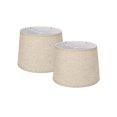 thumbnail image 1 of 2 Piece Table Lamp Shade Lampshade for Kitchen Island Beige, 1 of 8