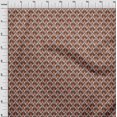 thumbnail image 2 of oneOone Cotton Poplin Fabric Zig Zag Flame Stitch Decor Fabric Printed BTY 56 Inch Wide, 2 of 3