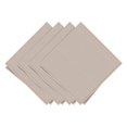 thumbnail image 2 of SARO 13067.N20S 20 in. Leona Square Ruffled Design Napkin - Natural  Set of 4, 2 of 4
