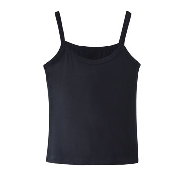 TopLLC Débardeur à Col Rond pour Enfants Sans Manches T-Shirt Graphique Uni T-Shirt Court à Col Rond pour Filles et Garçons Débardeur Tee Blouse Fille