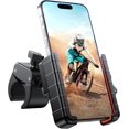 thumbnail image 1 of Miracase Bike Motorcycle Phone Holder, [1s Quick Lock] Bicycle Phone Mount Handlebar Cell Phone Clamp for Scooter, Compatible with iPhone Samsung Google, 1 of 6