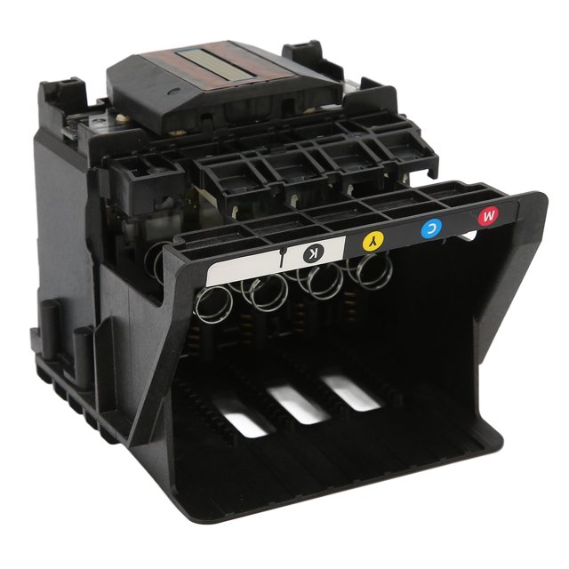 Tête d'Impression,950 951 Tête d'Impression Tête d'Impression Tête d'Impression de Remplacement Magistralement Créée. une Tête d'Impression en ABS Noire compatible avec les Imprimantes HP OfficeJet Pro 8100, 8600, 8610, 8620, 8650, 251DW et 251. Comprend des Emplacements Codés par Couleur pour Cartouches d'Encre Noires, cyan, magenta et Jaunes. Conçue pour une installation Facile et un Flux d'Encre Fluide pour