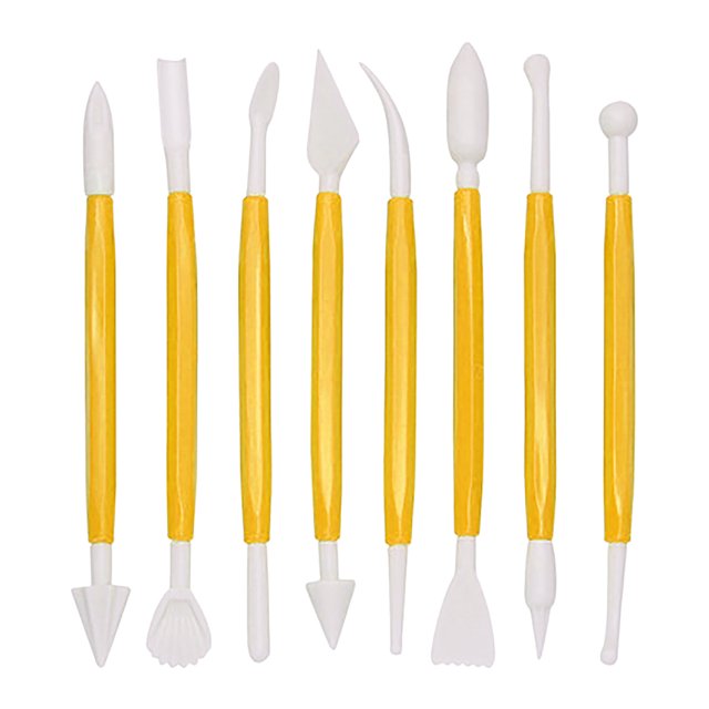 Soft Pottery Plastic Cake Baking Embossing Set Tool Baking Printing Tool