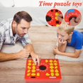 thumbnail image 2 of SIYTUAU Matching Game Early Education Parent Child Educational Toy Funny Board Game With Timer Puzzle Time Pairing Activity Plastic Learning Game, 2 of 8