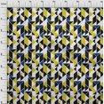 thumbnail image 3 of oneOone Polyester Lycra Fabric Parallelogram & Triangle Geometric Printed Fabric 1 Yard 56 Inch Wide, 3 of 4