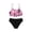 style-03 Black, variant on gdxvjhbj Girls Bathing Suit for Teen Girls Swimsuit for Girls Twist Cross Girls Bathing Suit for Girls Two Piece Swimsuit Swimwear Padded Bikini Size 11-12 (Black,11-12 Years)