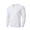 c01White, variant on LNWUY Men's Fall Long Sleeve Henley Shirts Cotton Button Spring Casual T-Shirts Solid Color Soft Basic Tops Trendy Blue XXXL