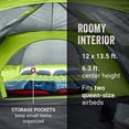 thumbnail image 5 of Coleman Camping Tent | Skydome Tent with Screen Room, 5 of 5