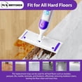 thumbnail image 4 of 6 Count Power Mop Pads for PowerMop Multi-Surface Mopping Pad Refills and Wet Pads Refill, Plant Fiber Material for Effective and Eco-Friendly Cleaning, 4 of 8