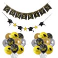 thumbnail image 4 of Miangastore Ballons « Congrats Grad » Papier Doré 1 Ensemble 7.1x5.5in, 4 of 8
