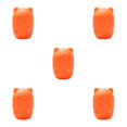 thumbnail image 2 of relayinert And Organize Cat Shaped Sponges Washable And Reusable Storage Box Bottom orange 5Set, 2 of 6