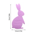 thumbnail image 3 of Birdeem Easter Bunny Cutlery Set 4 Easter Bunny Cutlery Set Happy Easter Decoration, 3 of 6