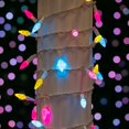 thumbnail image 3 of Novelty Lights 24FT 70 LED C6 Easter String Lights, Yellow, Teal & Pink, 3 of 7