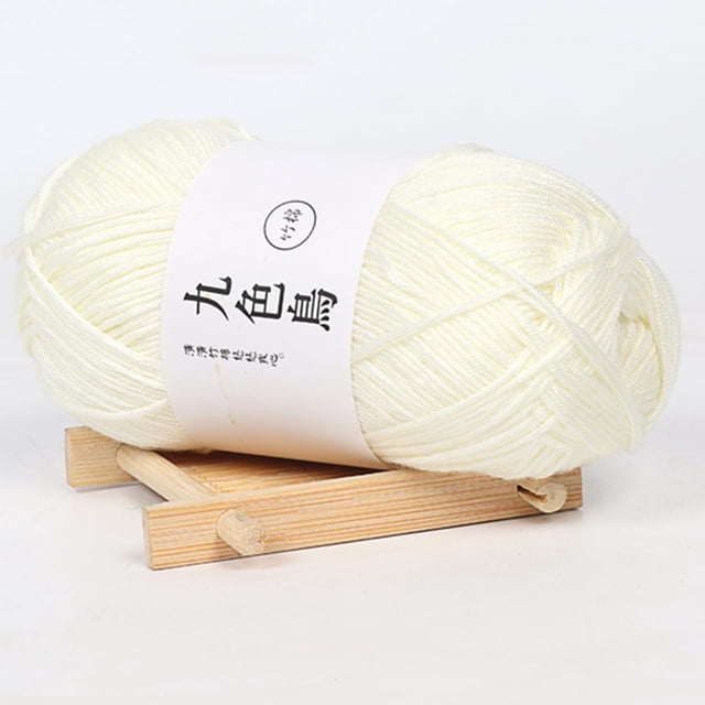 Meitianfacai Fil de Laine Fine Charbon, Baby Line Crochet