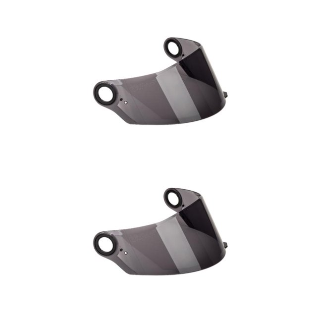 Youkk High-Performance for Visor Lens for FF358 396 Full Face Scratch-Resistant Tawny 255mm 2Set