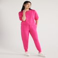 thumbnail image 2 of CHOK Women's Relaxed Fit Mid-Rise Ultimate ScubaKnit Pants with Pockets, Sizes XS-XXL, 2 of 5