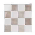 thumbnail image 1 of Stickers 2 Product Category Tile Peel and Stick Self Wall Decals for Kitchen Bathroom Grid Design Removable Backsplash Platform Competitive Title, 1 of 3